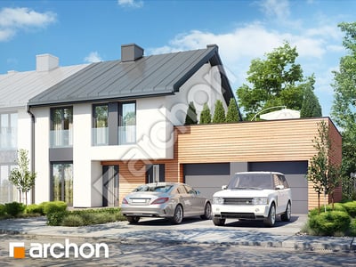 Проєкт будинку ARCHON+ Будинок в фіалках 4 (Р2Б) вер.2 