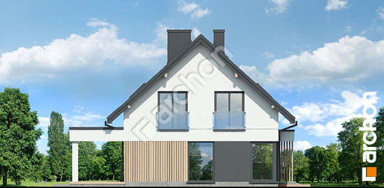 Боковой фасад Дом в фортунеях