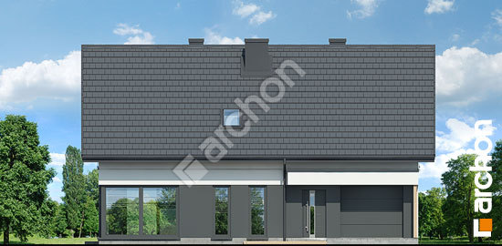 Передний фасад Дом в фортунеях