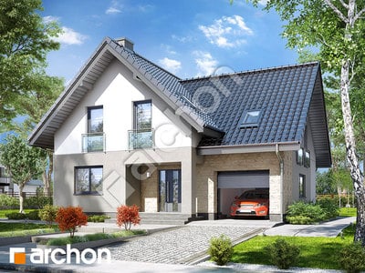 Проект дома ARCHON+ Дом в лиатрисах 