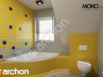 Проект дома ARCHON+ Дом в тамарисках 4 (Г2) вер.2 визуализация ванной (визуализация 1 вид 2)