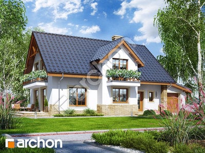 Проект дома ARCHON+ Дом в горошке 5 