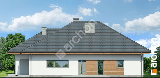 Бочний фасад Будинок в бузку 9 (Г)