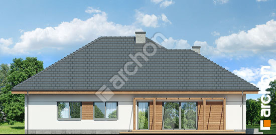 Боковой фасад Дом в сирени 9 (Г)