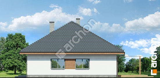 Дворовой фасад Дом в сирени 9 (Г)