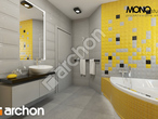 Проект дома ARCHON+ Дом в тамарисках 4 вер.2 визуализация ванной (визуализация 1 вид 1)