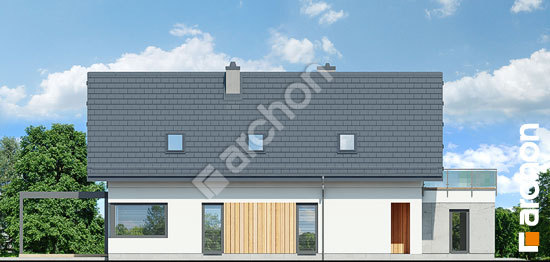 Бочний фасад Будинок в ароніях 2 (Г2)