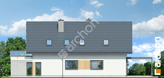 Боковой фасад Дом в арониях 2 (Г2)