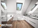 Проект будинку ARCHON+ Будинок в ароніях 2 (Г2) візуалізація ванни (візуалізація 3 від 1)