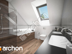Проект будинку ARCHON+ Будинок в ароніях 2 (Г2) візуалізація ванни (візуалізація 3 від 3)