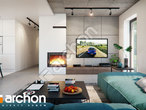 Проект дома ARCHON+ Дом в арониях 2 (Г2) дневная зона (визуализация 1 вид 1)