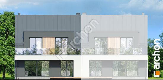 Дворовой фасад Дом в клематисах 30 (Б)