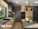 Проект будинку ARCHON+ Будинок в клематисах 30 (Б) візуалізація кухні 1 від 1