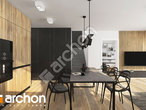 Проект будинку ARCHON+ Будинок в клематисах 30 (Б) візуалізація кухні 1 від 3