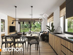 Проект дома ARCHON+ Дом в клематисах 30 (Б) визуализация кухни 1 вид 2