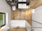 Проект дома ARCHON+ Дом в клематисах 30 (Б) визуализация ванной (визуализация 3 вид 4)