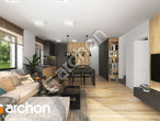Проект будинку ARCHON+ Будинок в клематисах 30 (Б) денна зона (візуалізація 1 від 3)