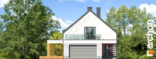 Передний фасад Дом в сантине 3 (Г2)