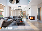 Проект будинку ARCHON+ Будинок в сантині 3 (Г2) денна зона (візуалізація 1 від 2)