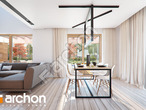 Проект будинку ARCHON+ Будинок в сантині 3 (Г2) денна зона (візуалізація 1 від 3)