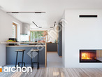 Проект будинку ARCHON+ Будинок в сантині 3 (Г2) денна зона (візуалізація 1 від 5)