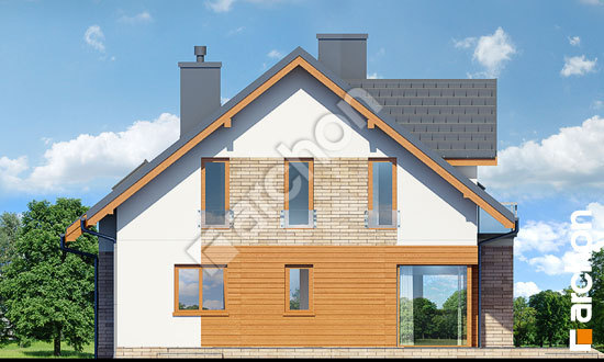 Дворовой фасад Дом в тимьяне 8