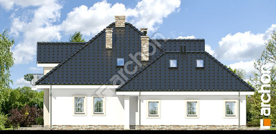 Бочний фасад Будинок в кокосах вер. 2