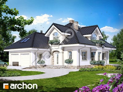 Проект дома ARCHON+ Дом в кокосах вер.2 