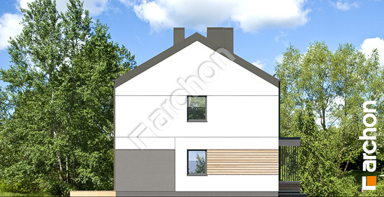 Боковой фасад Дом в аркадиях 4