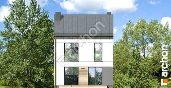 Дворовой фасад Дом в аркадиях 4