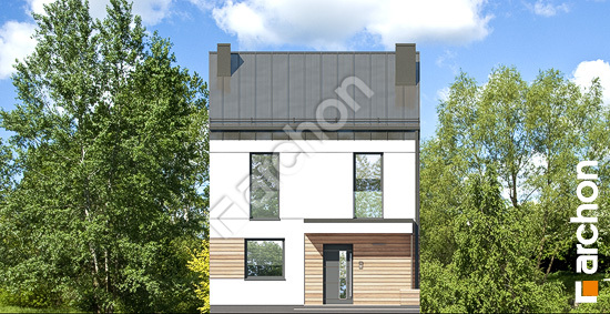 Передній фасад Будинок в аркадіях 4