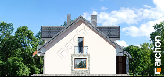 Бочний фасад Будинок в цикламенах 3 (Р2) вер. 2