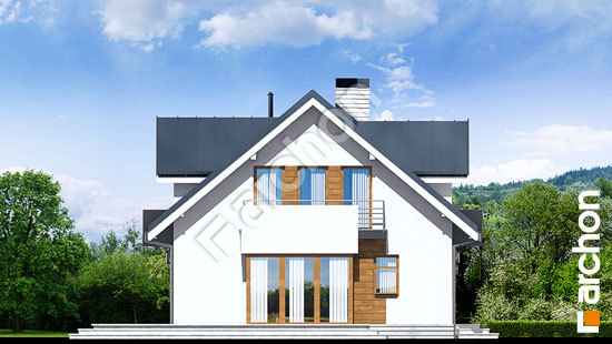 Бочний фасад Будинок в рододендронах 6 (Н) вер.2