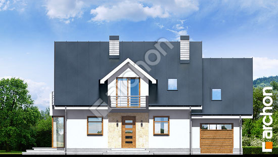 Передній фасад Будинок в рододендронах 6 (Н) вер.2