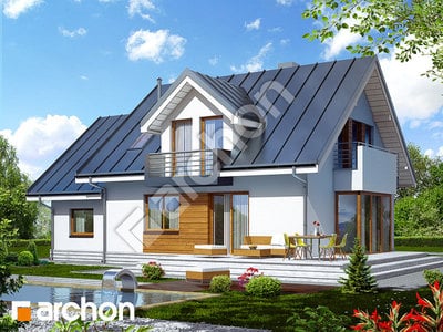Проект будинку ARCHON+ Будинок в рододендронах 6 (Н) вер.2 Вид 2