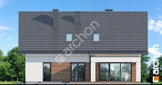 Дворовой фасад Дом в коммифорах 2 (П)