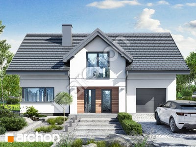 Проєкт будинку ARCHON+ Будинок в комміфорах 2 (П) 
