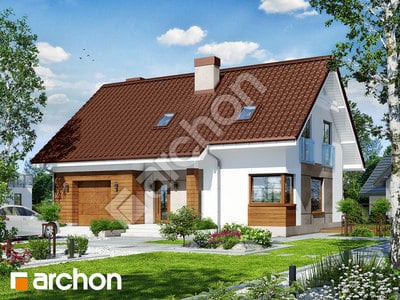 Проєкт будинку ARCHON+ Будинок в яблонках 6 