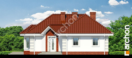 Бочний фасад Будинок в сердечнику вер.2