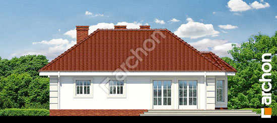 Бочний фасад Будинок в сердечнику вер.2