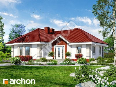 Проєкт будинку ARCHON+ Будинок в сердечнику вер.2 