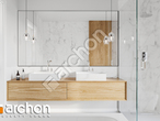 Проект будинку ARCHON+ Будинок в базиліці 2 (Г) візуалізація ванни (візуалізація 3 від 2)