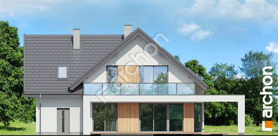 Дворовий фасад Будинок в аморфах 4 (ГЕ) ВДЕ