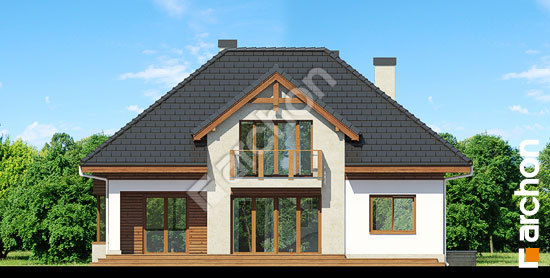 Дворовий фасад Будинок в калатеях 5 Termo вер.2