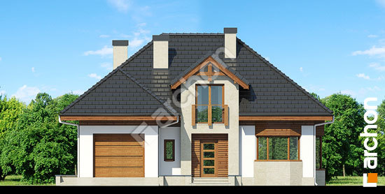 Передній фасад Будинок в калатеях 5 Termo вер.2