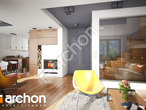 Проект будинку ARCHON+ Будинок в калатеях 5 Termo вер.2 денна зона (візуалізація 1 від 2)