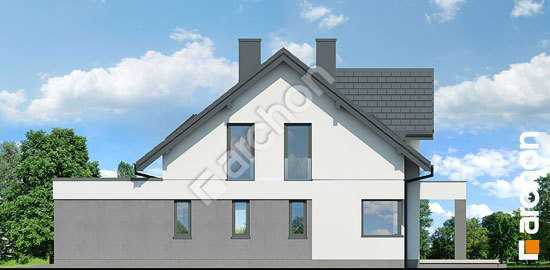 Бочний фасад Будинок у телімах 3 (Г2)