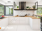 Проект будинку ARCHON+ Будинок у телімах 3 (Г2) візуалізація кухні 1 від 1