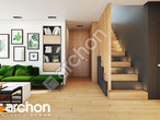 Проект будинку ARCHON+ Будинок у телімах 3 (Г2) денна зона (візуалізація 1 від 4)