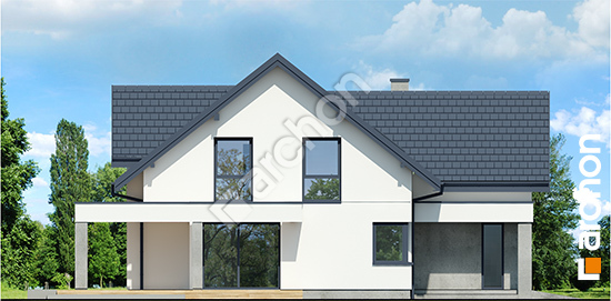 Бочний фасад Будинок у телімах 4 (Г2Е) ВДЕ